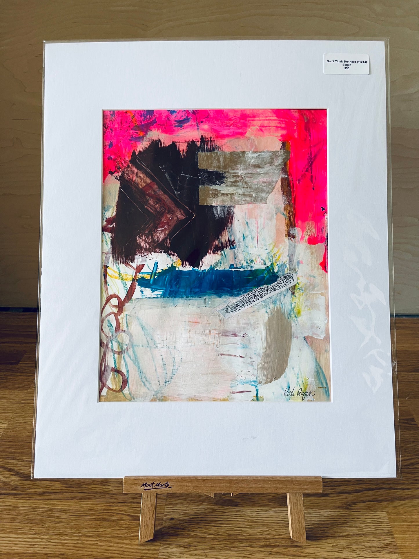 Don't Think Too Hard - 11x14