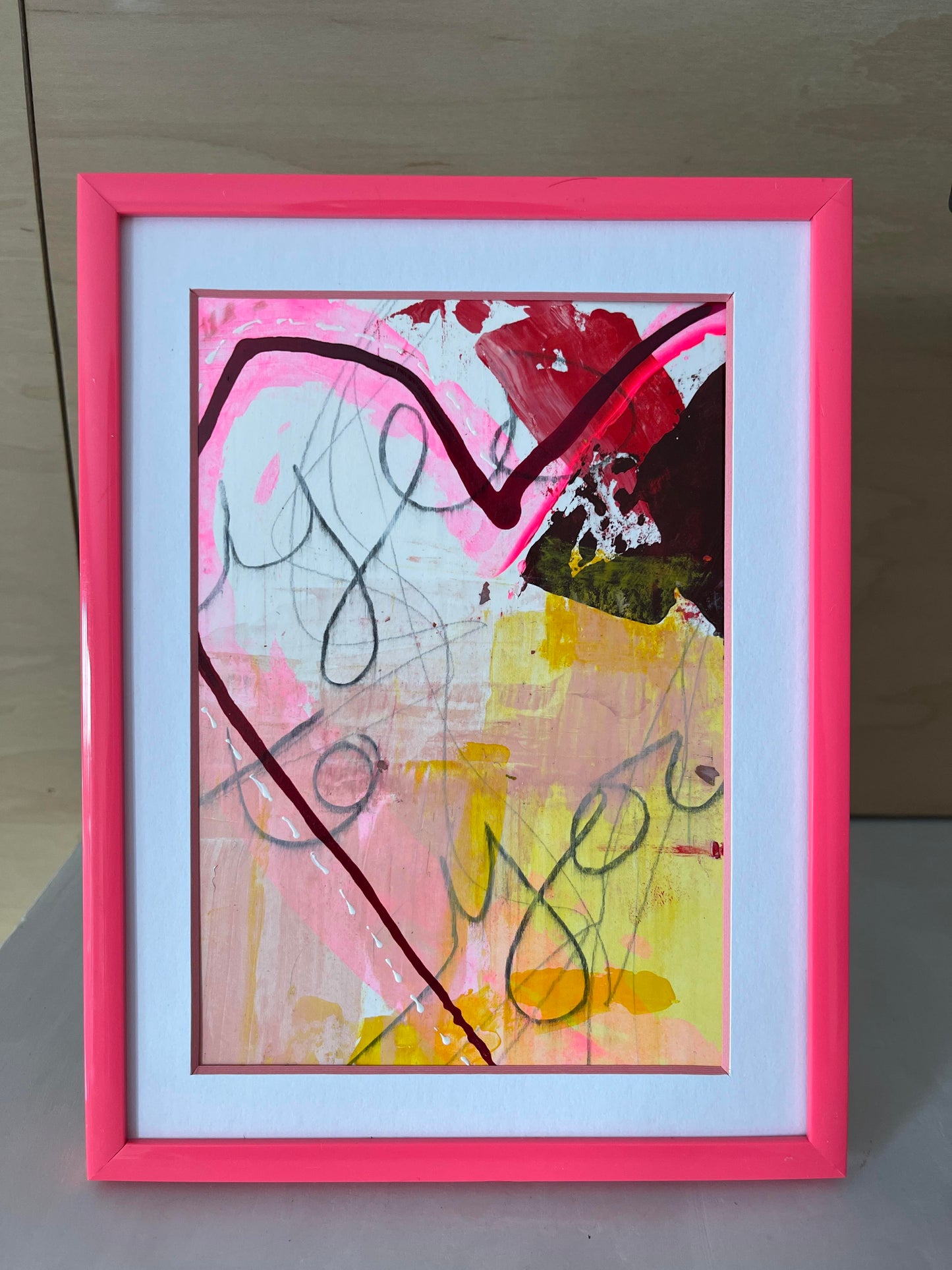 Hearts Series FRAMED (optional)