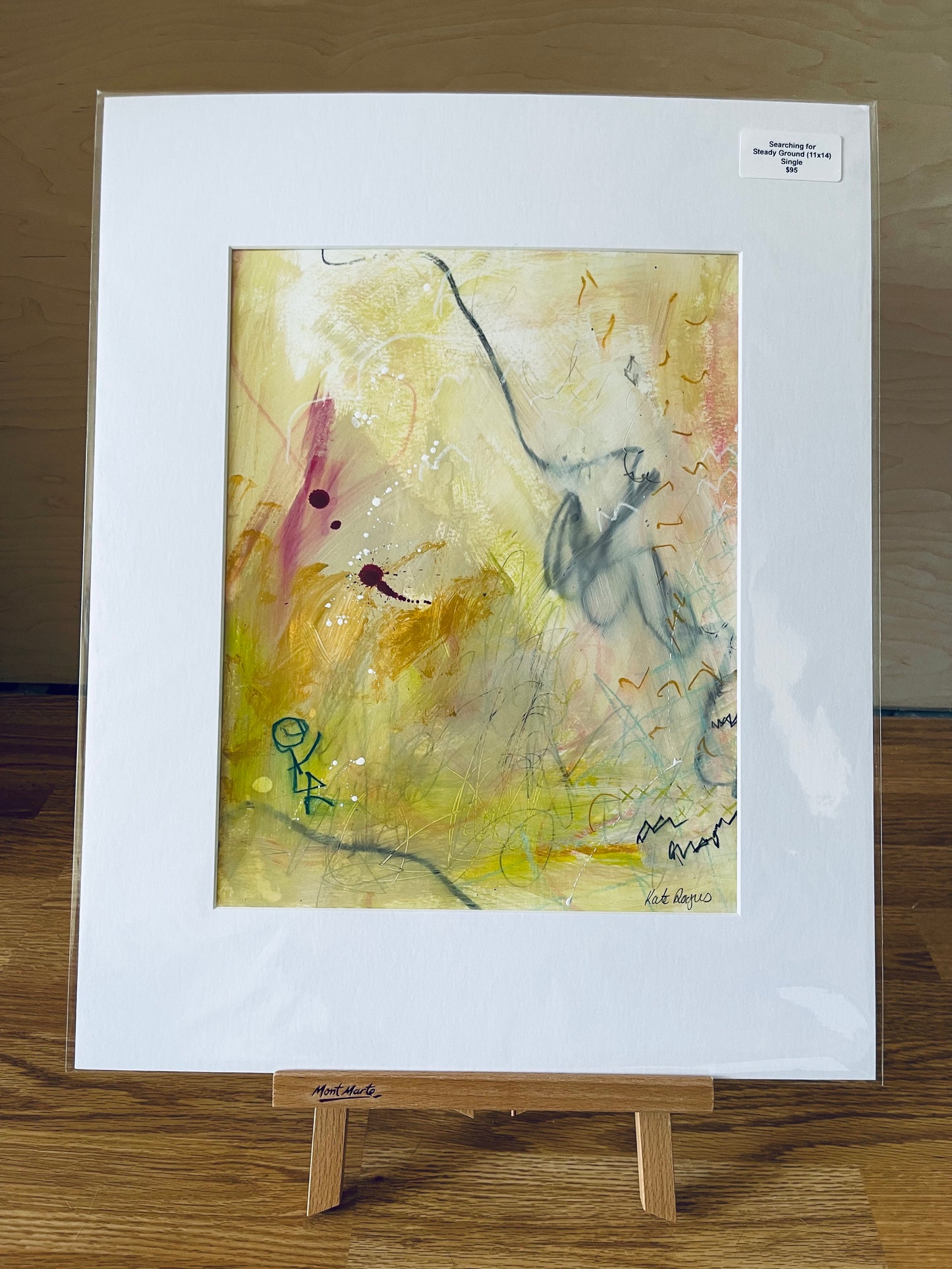 Searching For Steady Ground - 11x14