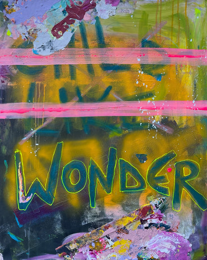 Follow Your Wonder FRAMED - 24x30