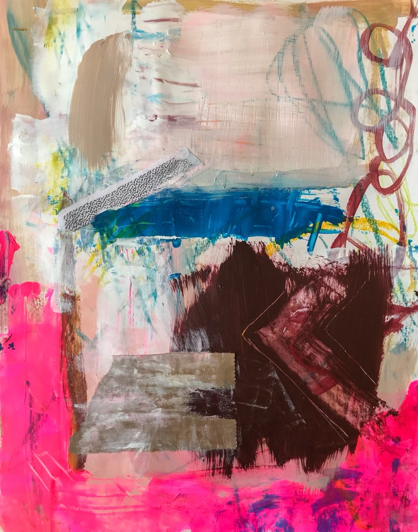 Don't Think Too Hard - 11x14