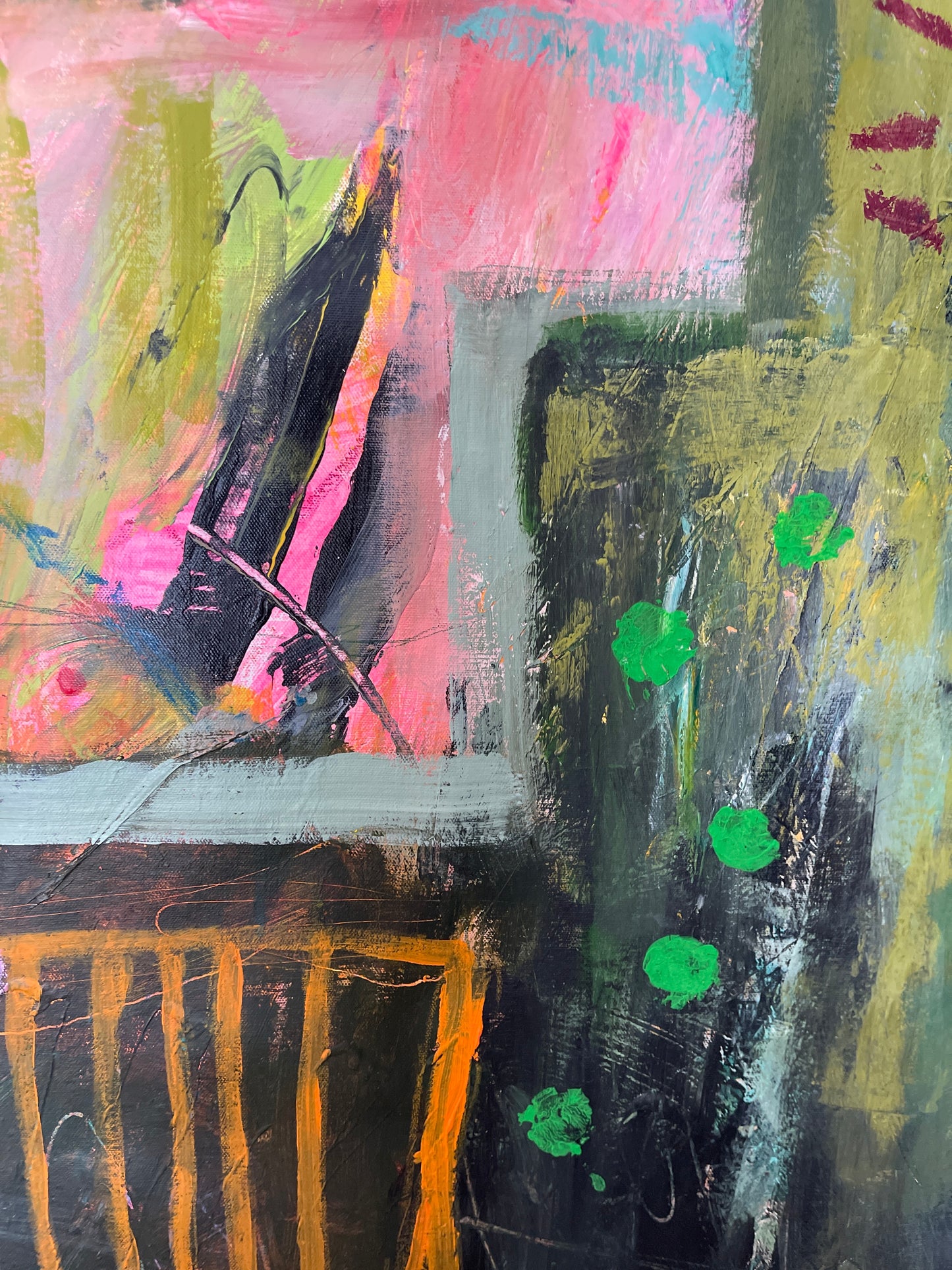 Faith Keeps You Strong - 60 x 48