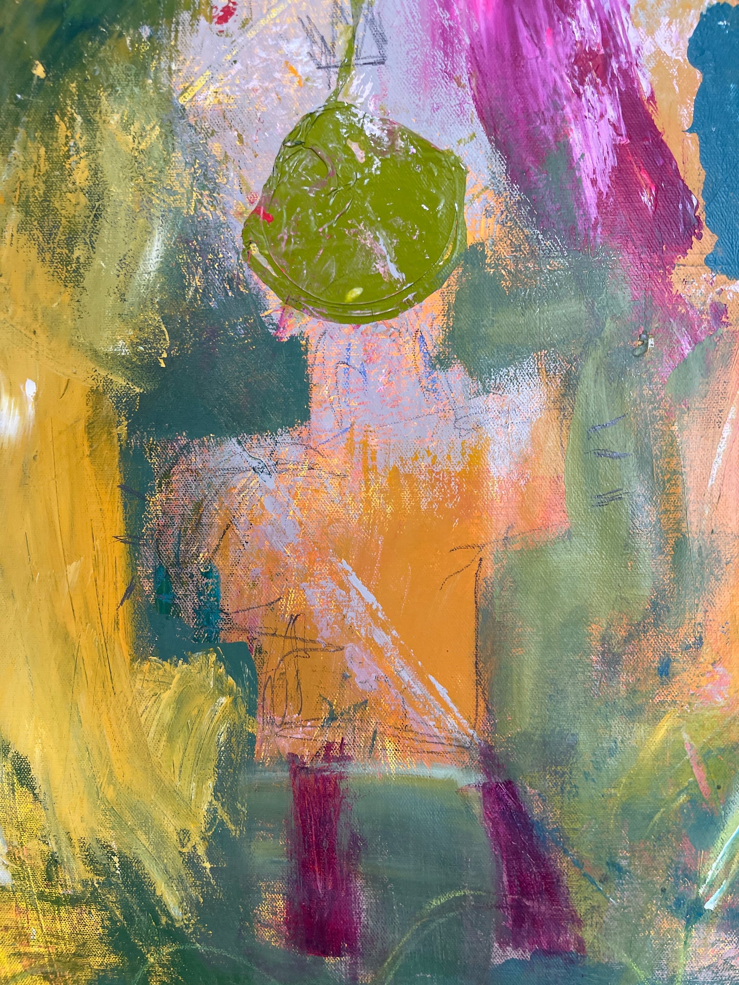 Faith Keeps You Strong - 60 x 48
