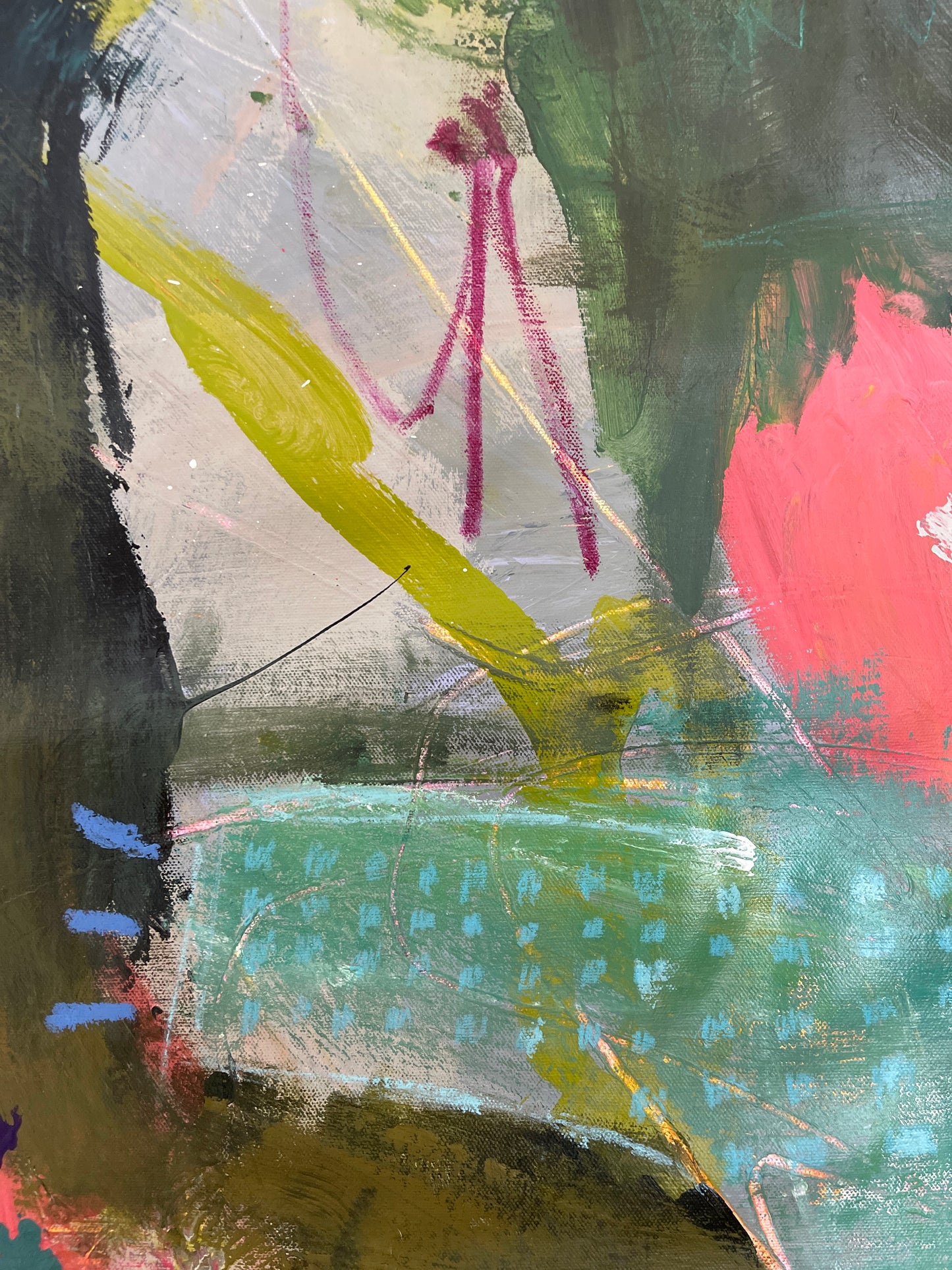 Faith Keeps You Strong - 60 x 48