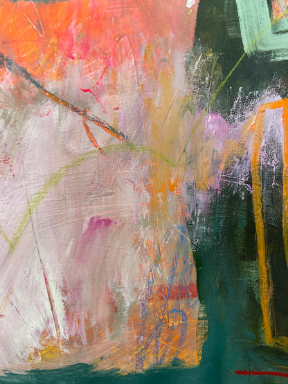 Faith Keeps You Strong - 60 x 48