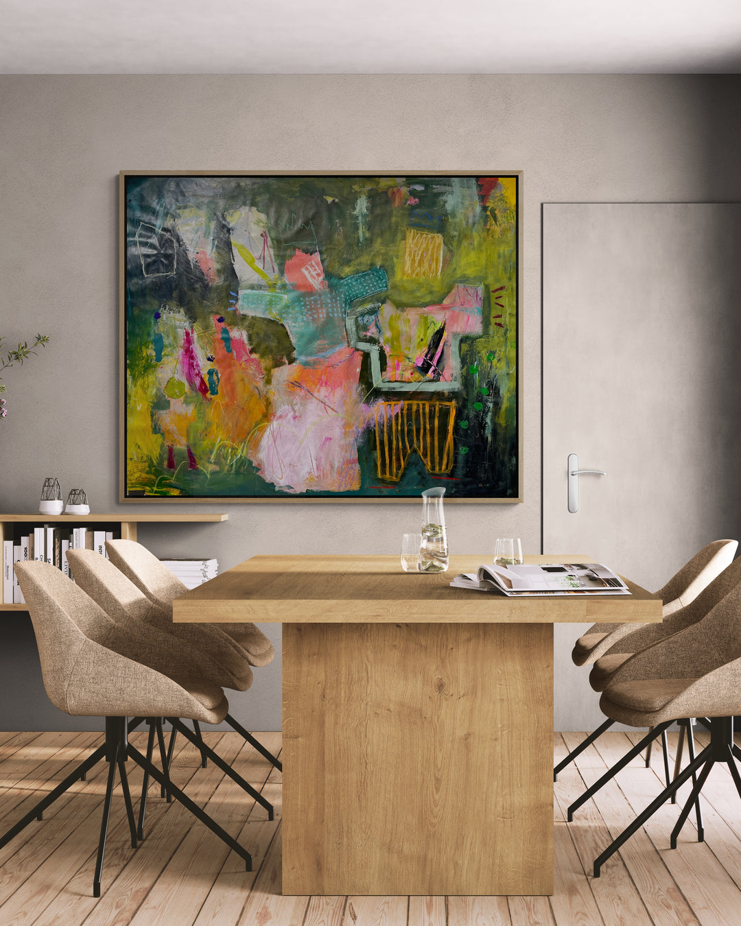 Faith Keeps You Strong - 60 x 48