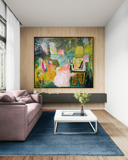 Faith Keeps You Strong - 60 x 48