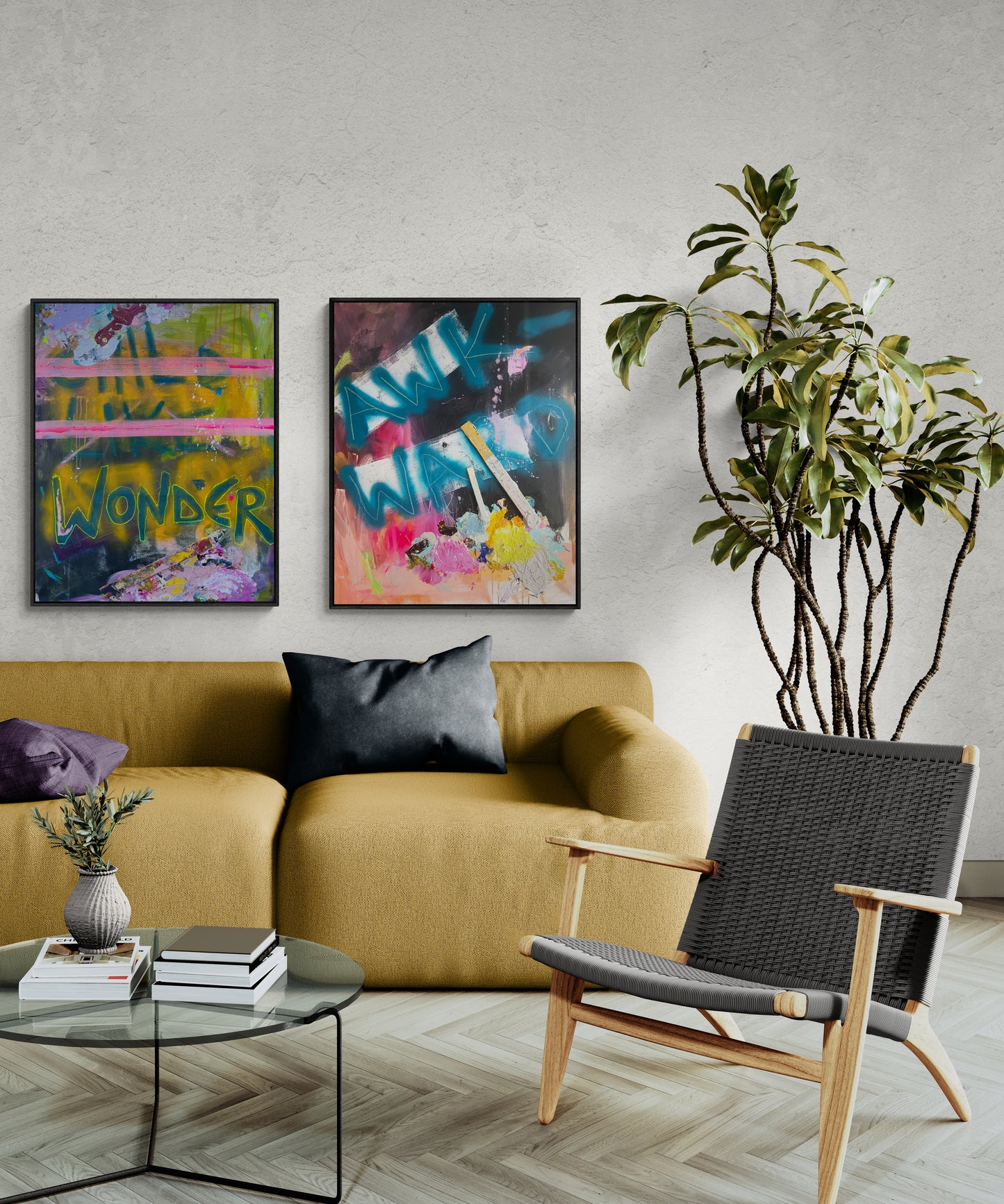 Follow Your Wonder FRAMED - 24x30