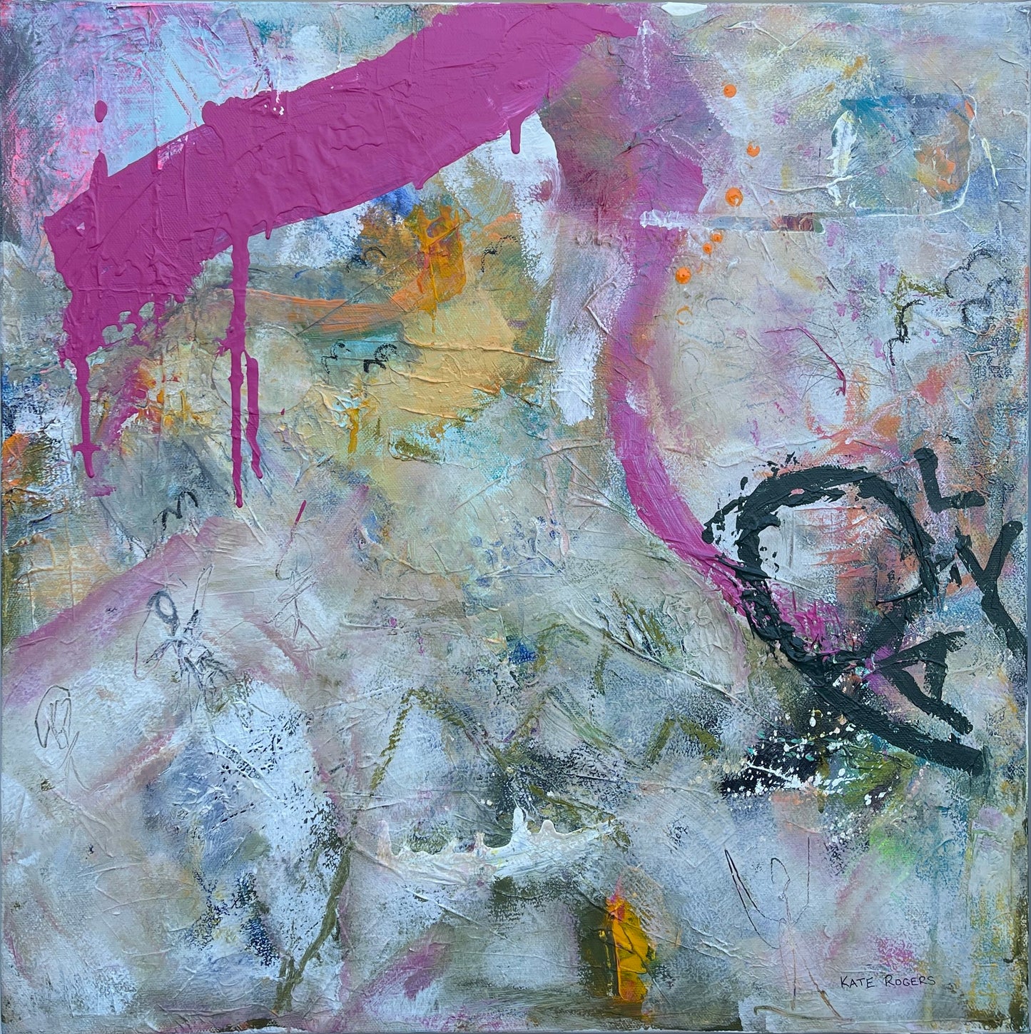 Love and Happiness FRAMED - 20x20