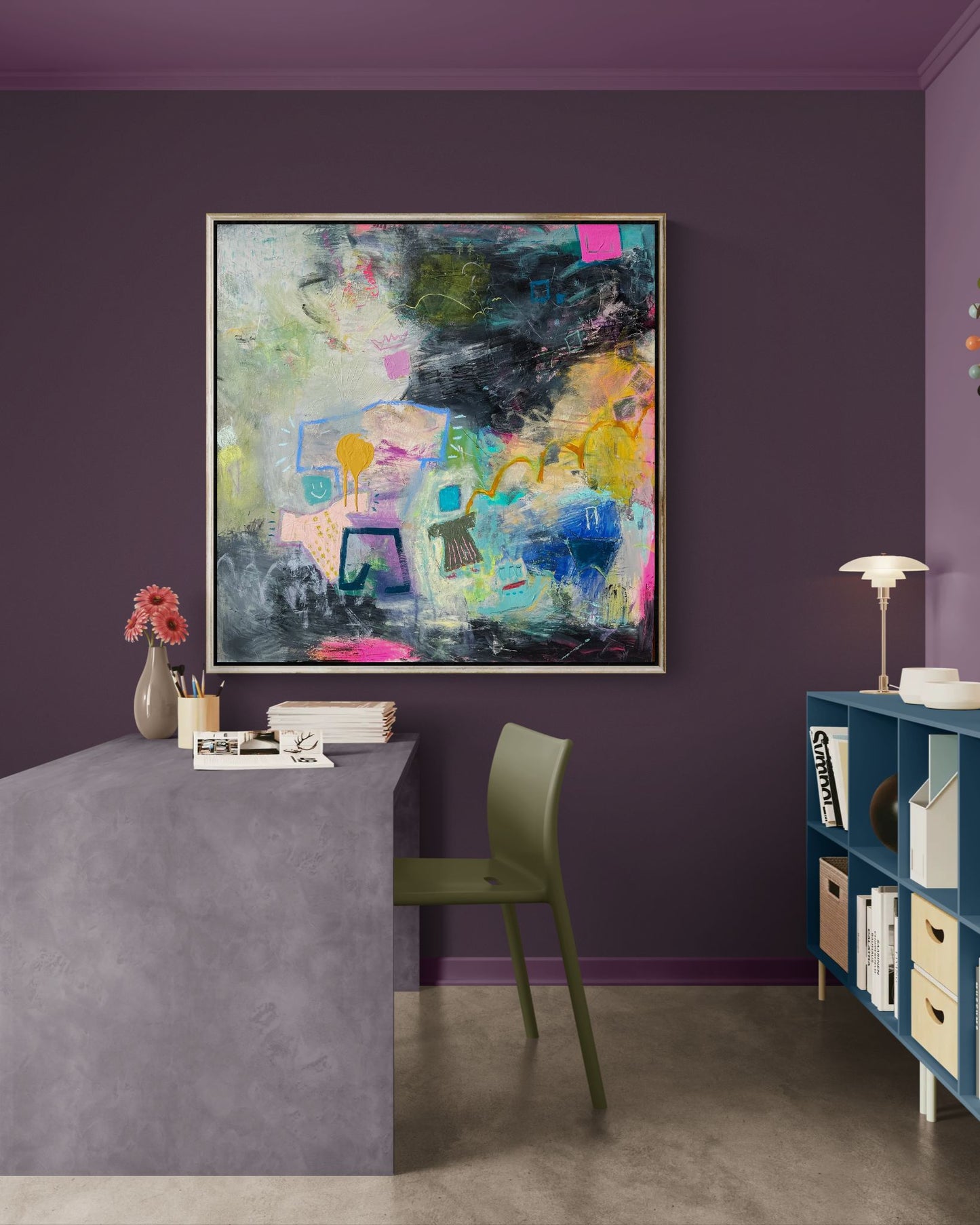 Teach Them to Dream 36x36