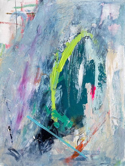 Behind the Waterfall - 12x16