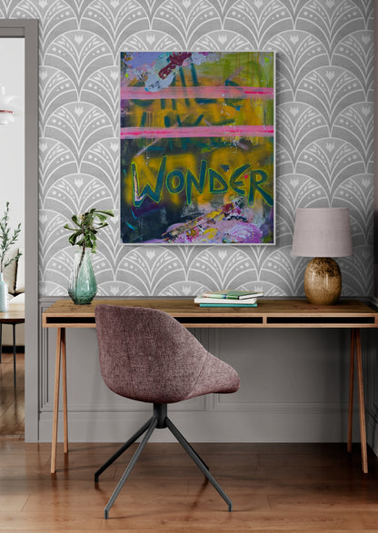 Follow Your Wonder FRAMED - 24x30