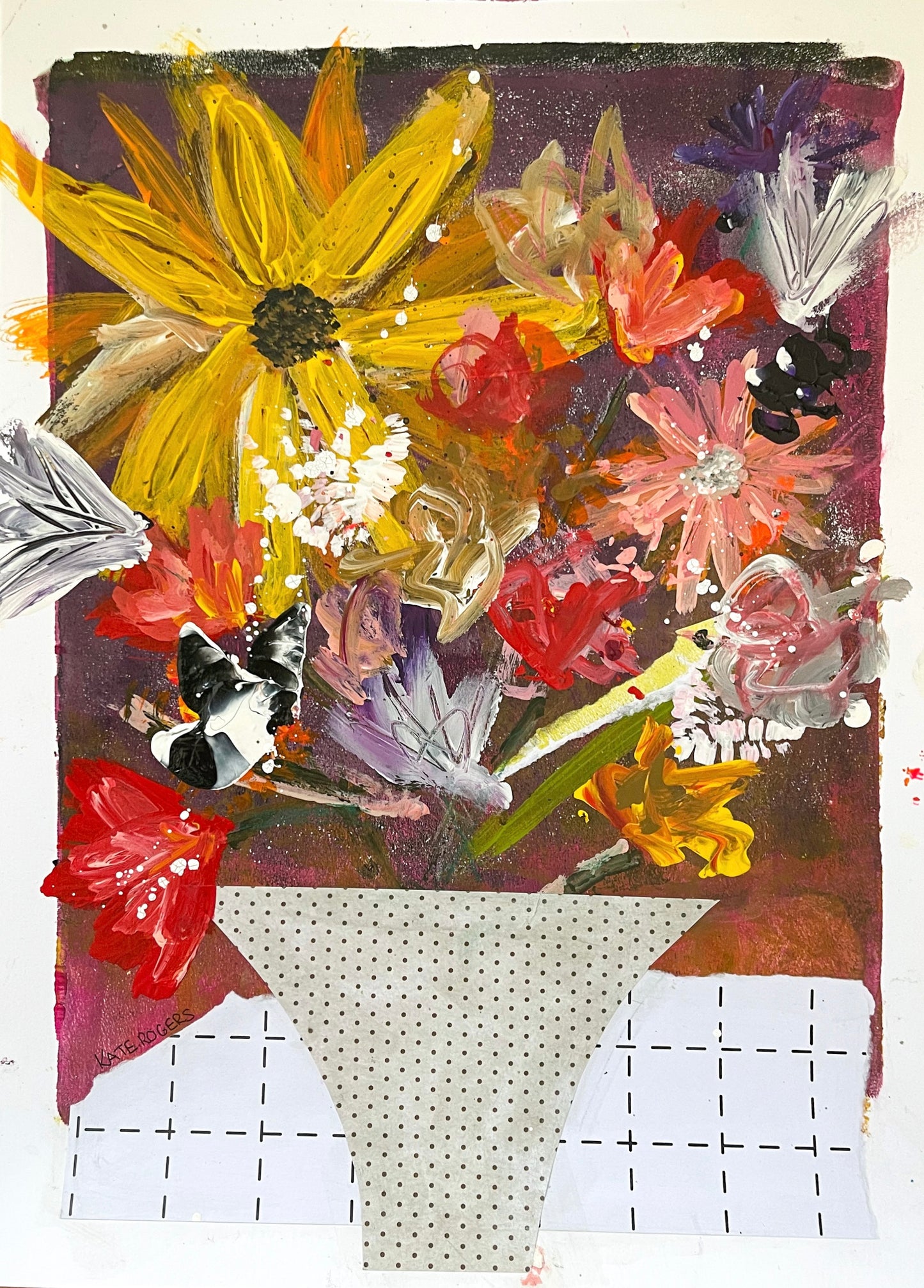 Bursting Bloom 8x10